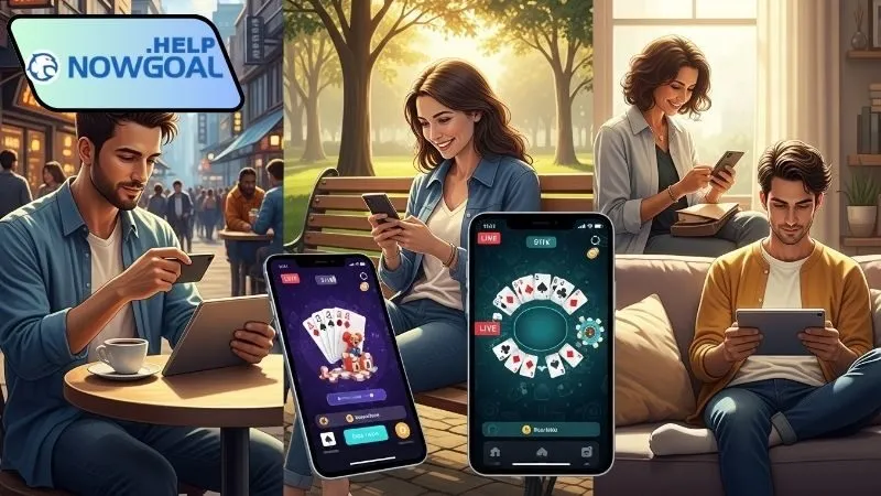 Các hình thức chơi live game bài mọi lúc mọi nơi
